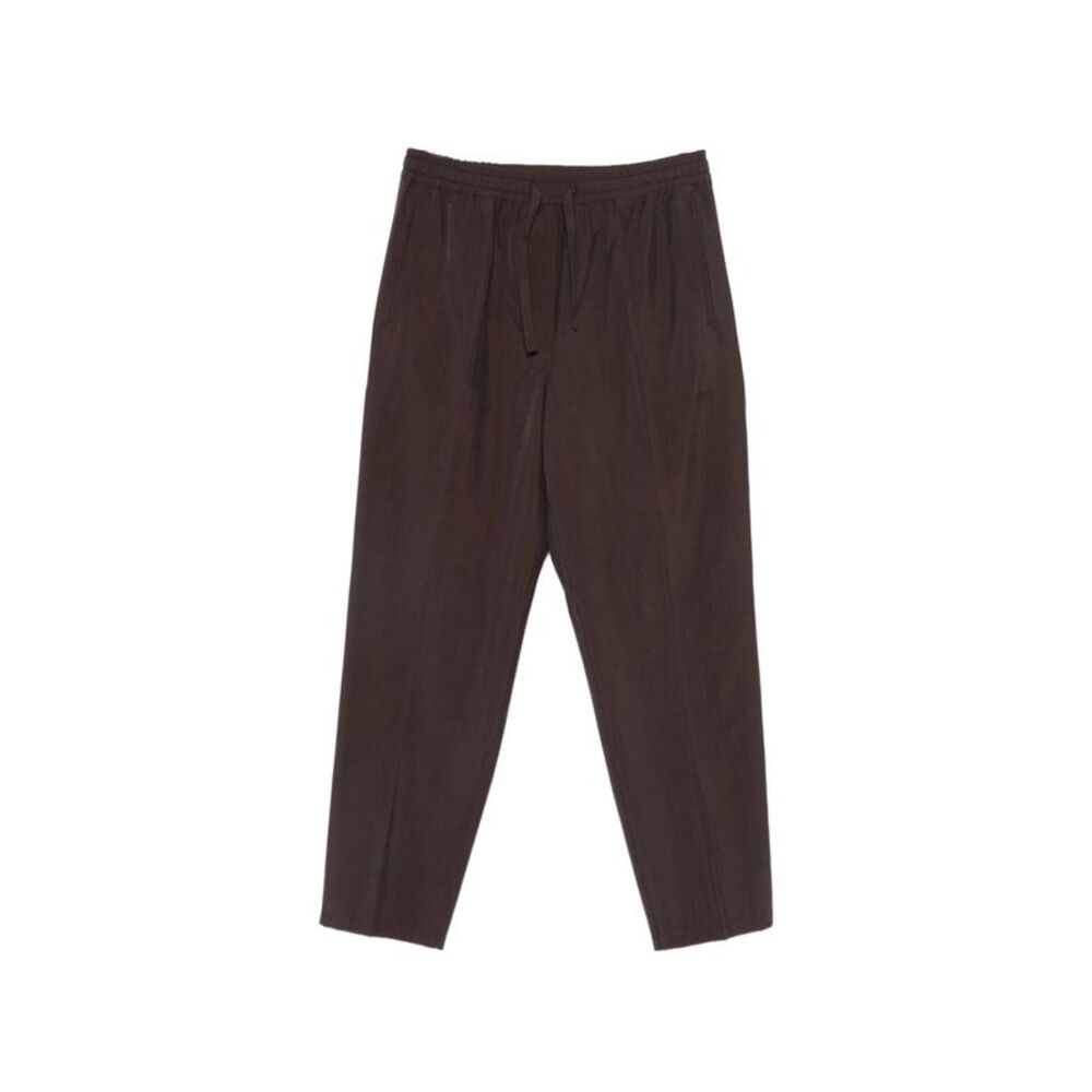Umit Benan Brown Trousers - Regular & Straight-Leg Trousers Men